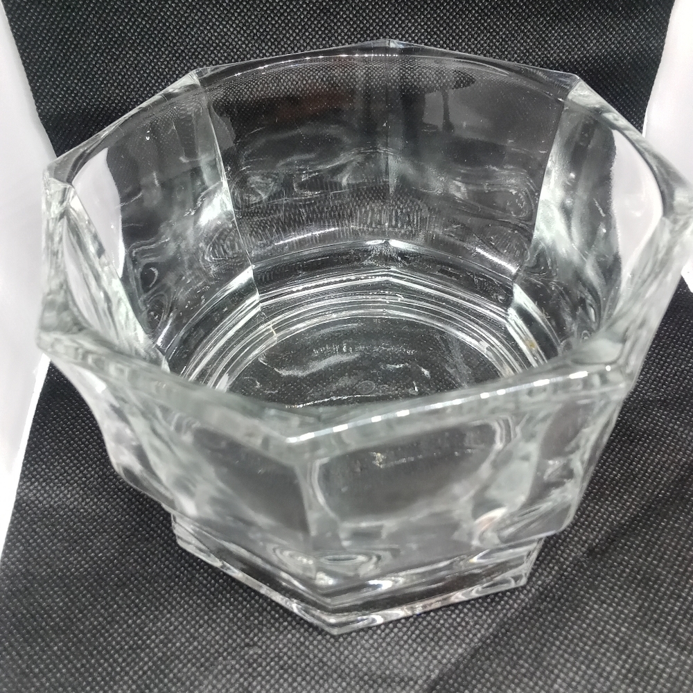 Vintage Glass Candy Bowl For Living Room